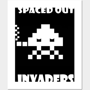 Space Invaders spaced out jfh copyrighted 2018 Posters and Art